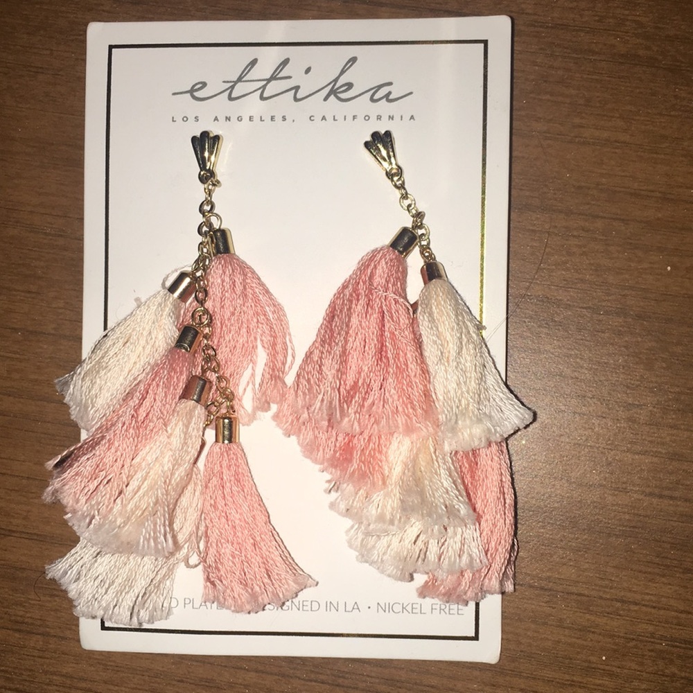 Ettika Tassel Earrings 😍❤️